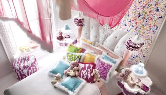 Charming and Opulent Pink Girls Room – Altamoda Girl