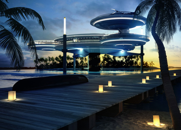 Extravant Water Discus Hotel Project for Dubai - Water Discus - Commercial Design - Design