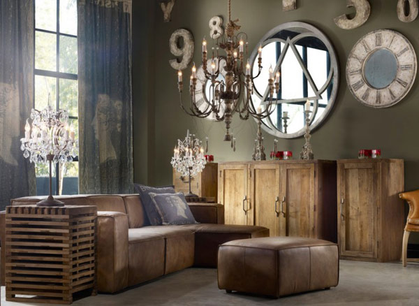Sophisticated and Creative Eclectic-Vintage Room Designs by Timothy Oulton - Design - Interior Design - Design News - Photos