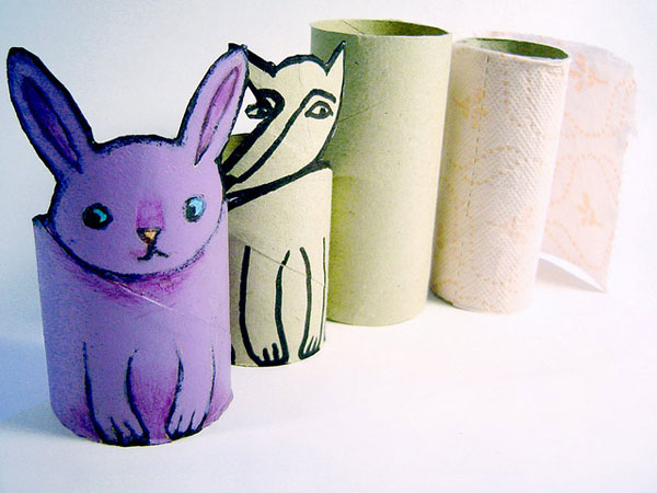 Add Childlike Funny To Your Home with Toilet Paper Roll Crafts - DIY - Decoration - Tips