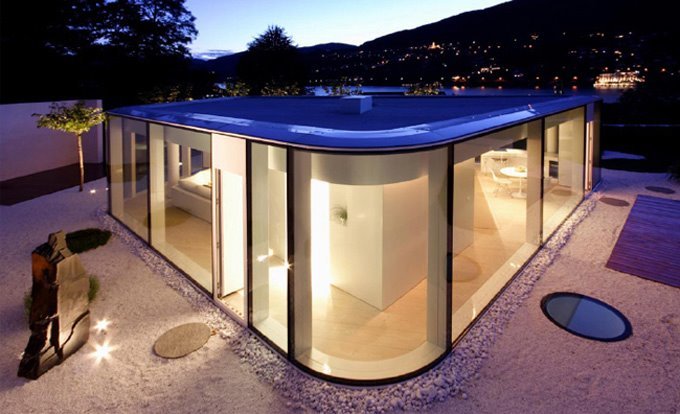 Stunning Lake House In Switzerland