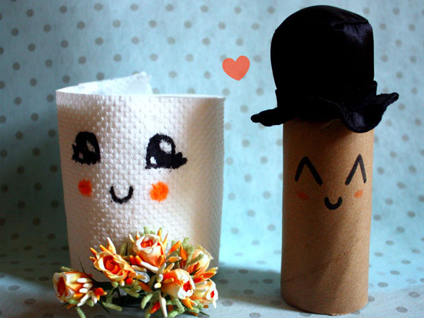 Add Childlike Funny To Your Home with Toilet Paper Roll Crafts - DIY - Decoration - Tips