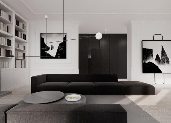 Tamizo giới thiệu các mẫu nội thất mang hai màu trắng & đen - Tamizo - Thiết kế - Nhà thiết kế