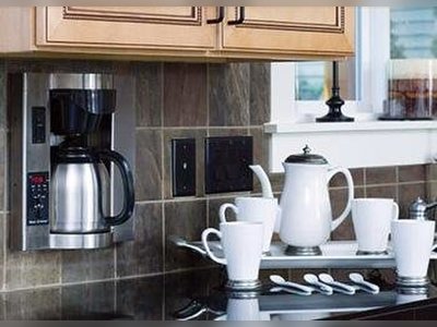 Built-in Coffee Makers Save Counter Space