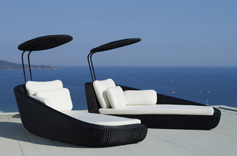 Cool Outdoor Furniture - elegant Savannah furniture line by Cane - Outdoor - Furniture - Cane