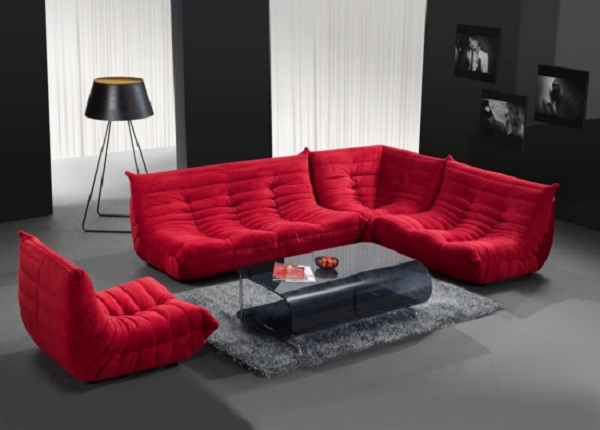 Những căn phòng khách mang sắc đỏ đam mê - Trang trí - Ý tưởng - Nội thất - Thiết kế đẹp - Phòng khách - Màu đỏ