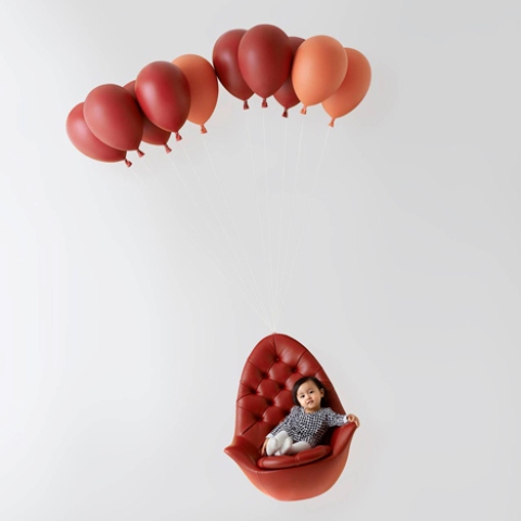 Cảm giác bay cùng ghế Balloon Chair - Thiết kế - Nội thất - Ghế