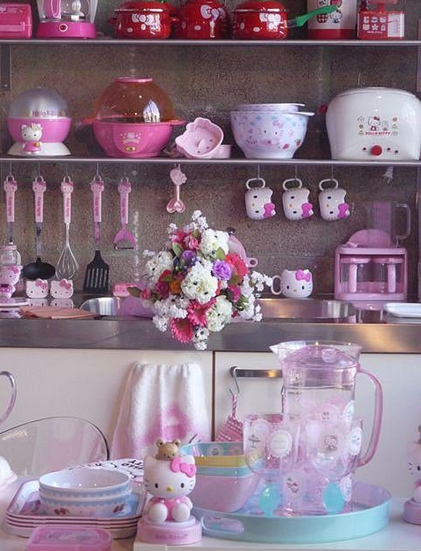 Cute Kitchen Appliances for Hello Kitty Lovers - Design - Tips - Decoration - Ideas - Interior Design - Furniture - Kitchen - Hello Kitty - Kitchen Appliances