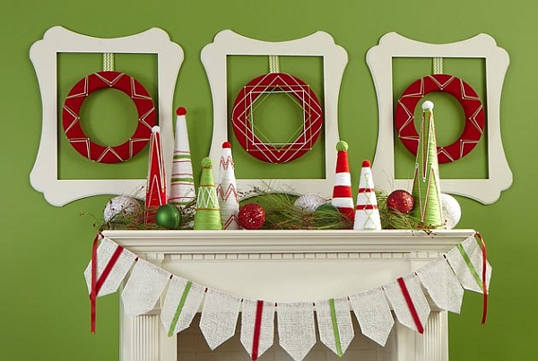 Trang trí noel bắt mắt cho không gian trên lò sưởi - Trang trí - Xu hướng - Lễ Giáng Sinh