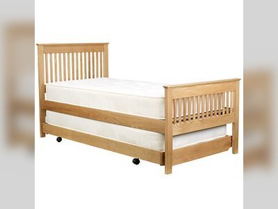 John Lewis Riley Guest Bed, Oak, 90cm