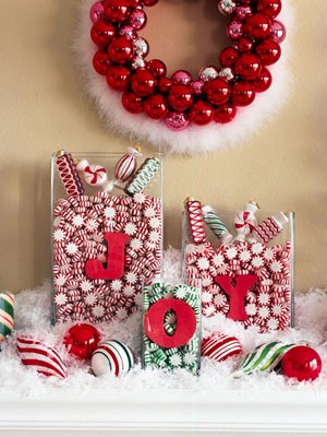 Trang trí noel với những chiếc kẹo cây gậy thơm ngon - Mẹo và Sáng Kiến - Trang trí