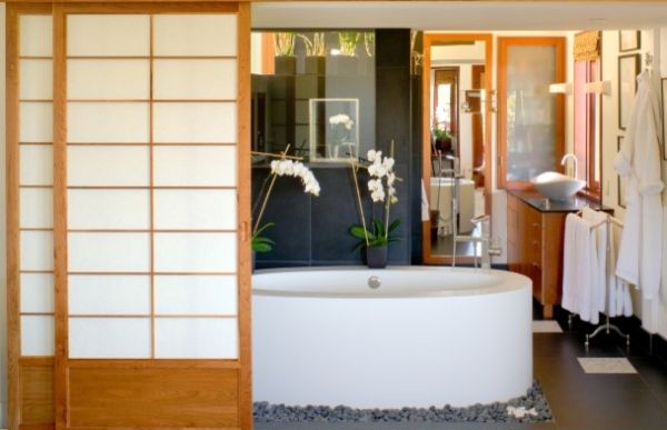 Harmonious Japanese Bathroom Design Ideas - Decoration - Design - Interior Design - Ideas - Furniture - Bathroom - Japanese - Feng Shui