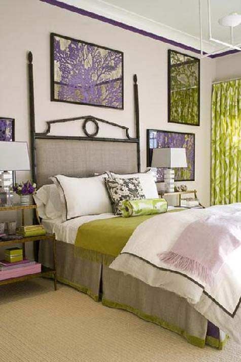 Phòng ngủ mát mắt với màu xanh lá - Thiết kế - Phòng ngủ - Xu hướng