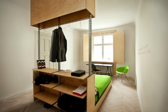 A nice example of a fresh and stylish minimalist space - Apartment - Design