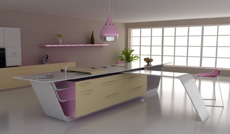 Future Kitchen Concept by Mobalpa – Iris kitchens