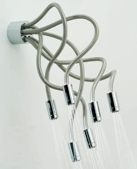 Amazing Shower Heads - Sculpture showerhead by Vado