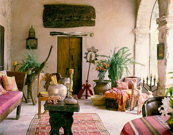 Exotic Interiors Designs in Mexico Morocco & Bali House - Interior Design - Dream Home