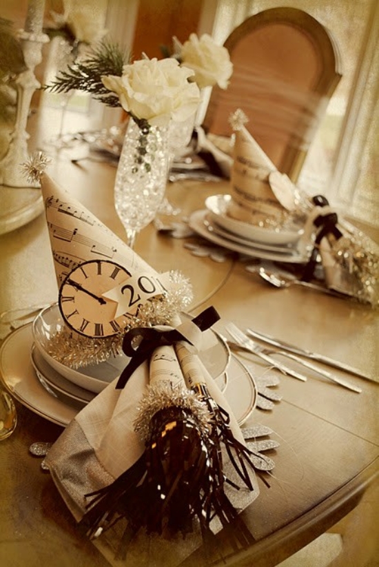 Eye-catching New Year's Tablescape Decor Ideas - Ideas - Decoration - Design Trend - Dinning Room - New Year 2013