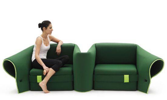 The Convertible Sosia Sofa from Campeggi
