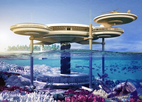 Extravagant Water Discus Hotel Project in Dubai