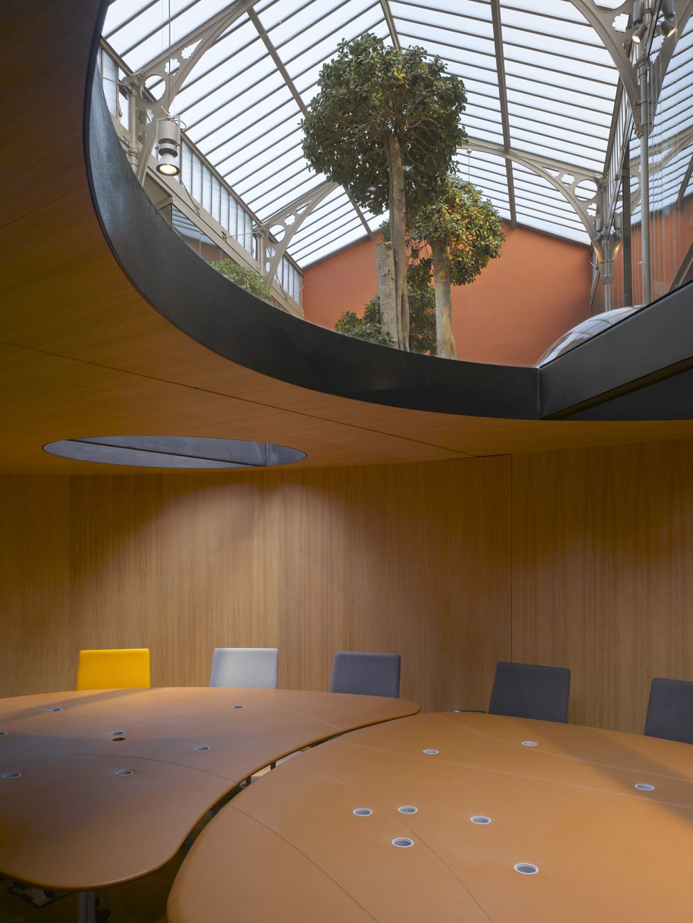 Forest Through the Table by Christian Pottgiesser - Design - Interior Design - Office