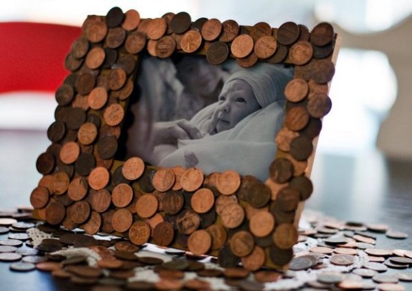 Eye-catching Home Decoration Ideas Using Pennies