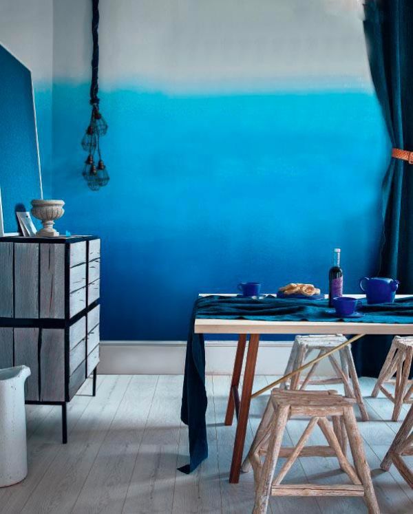 Trend Alert: Visual & LivelyTie Dye Walls [PHOTOS] - Wall - Design Trends - Decoration - Photo