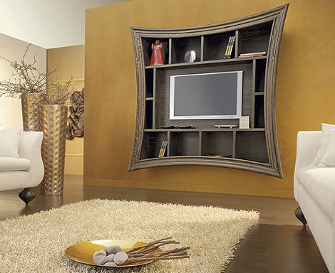 Decorative TV Frames - Flat Screen TV Art Frame by Must Italia