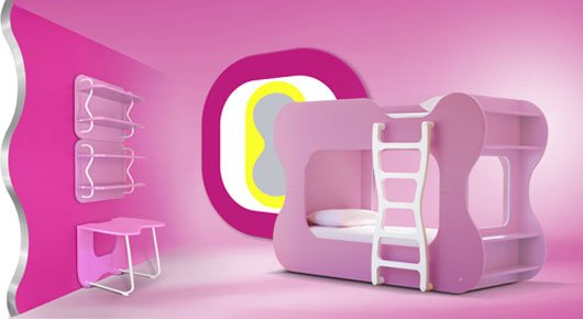 Modern Kids Bedroom Furniture Design by Karim Rashid