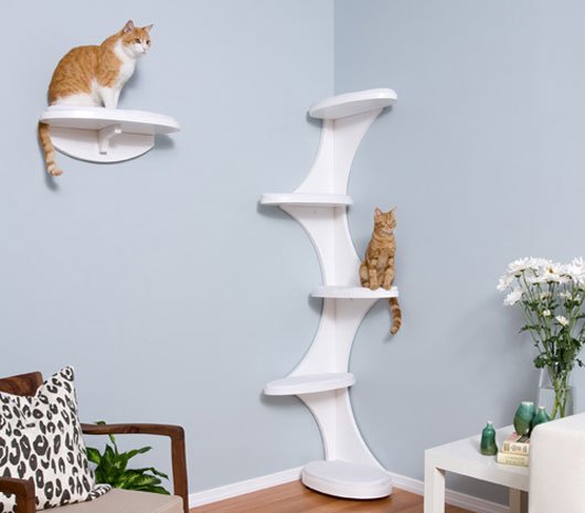 Decorative Furniture for Cat Lovers – Cat Tower and Shelf