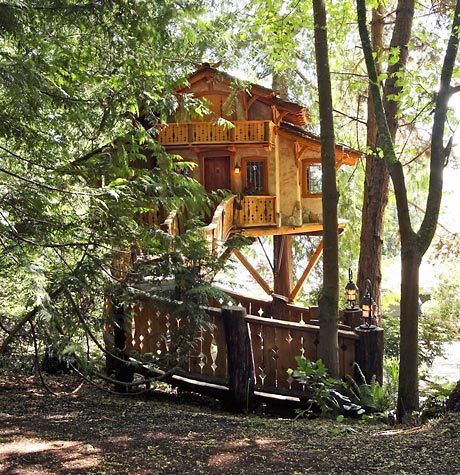 Top Ten Unique Tree House Designs In The World - Outdoor - Design News - Tree house