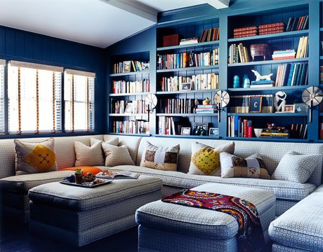 Denim Blue Decorating Decor Report, Denim Blue Living Room Ideas