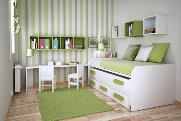 Kids Bedroom Interior Design For Small Rooms from Sergi - Kid's Bedroom