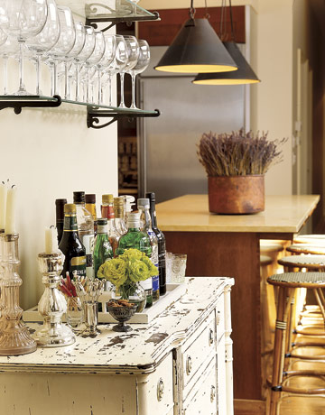 Thư giãn với quầy bar mini tại nhà - Mini bar - Thiết kế - Nhà bếp - Phòng khách - Ý tưởng