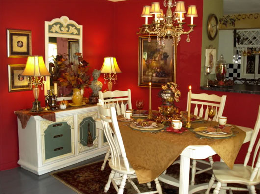 French Country Style Dining Room Decorating Ideas Decor Report - Country Style Living Room Decorating Ideas