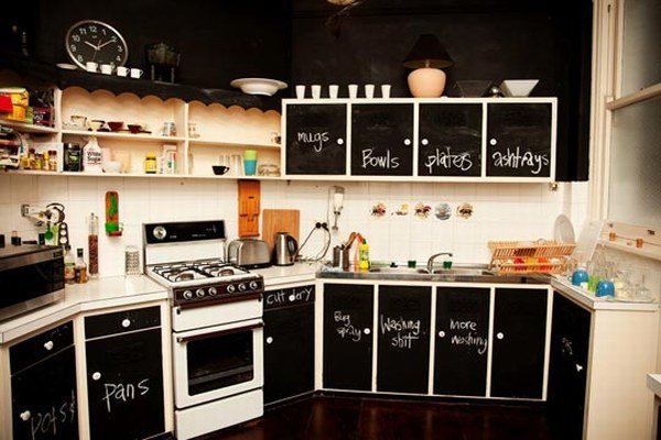 Apartment Chalkboards : Creative or Messy?
