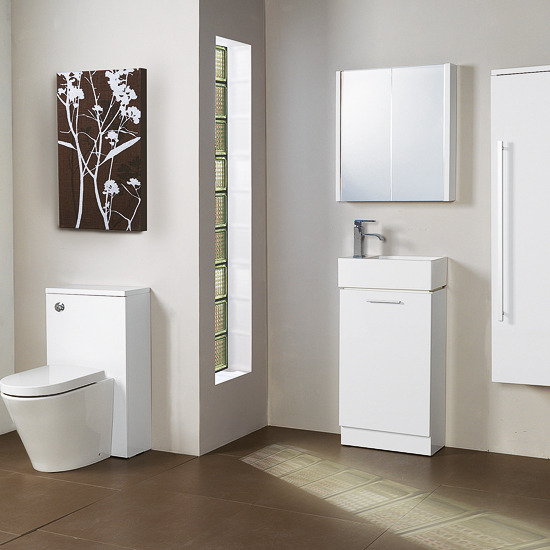 10 space-saving bathroom suites - Decor Report