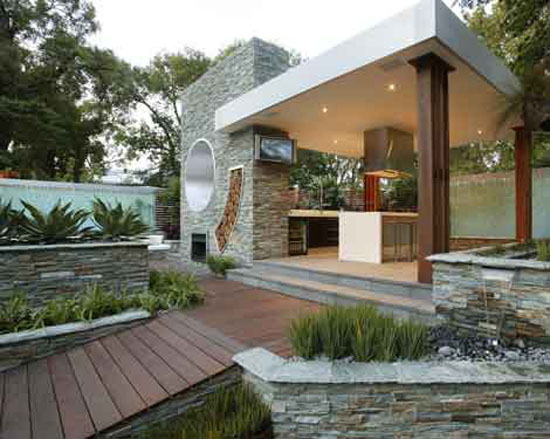 Modern Outdoor Kitchen Design - Kitchen - Outdoor - Design