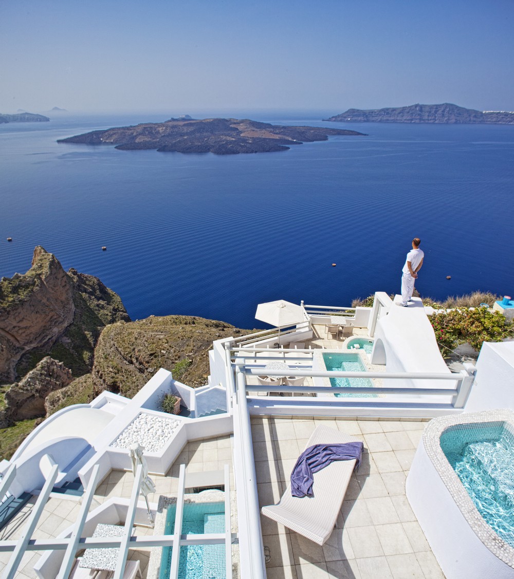 โรงแรมสุดหรู Aqua Vista Hotels ที่  Santorini - ตกแต่งบ้าน - การออกแบบ - ไอเดีย - สวนสวย - ของแต่งบ้าน - ออกแบบ - ตกแต่ง - แต่งบ้าน - เฟอร์นิเจอร์ - ห้องนั่งเล่น