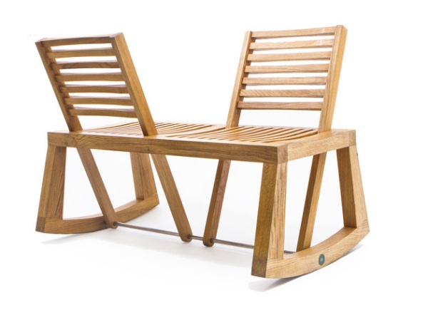 Ghế đôi bằng gỗ dành cho các cặp đôi - Chloe De La Chaise - Nội thất - Thiết kế