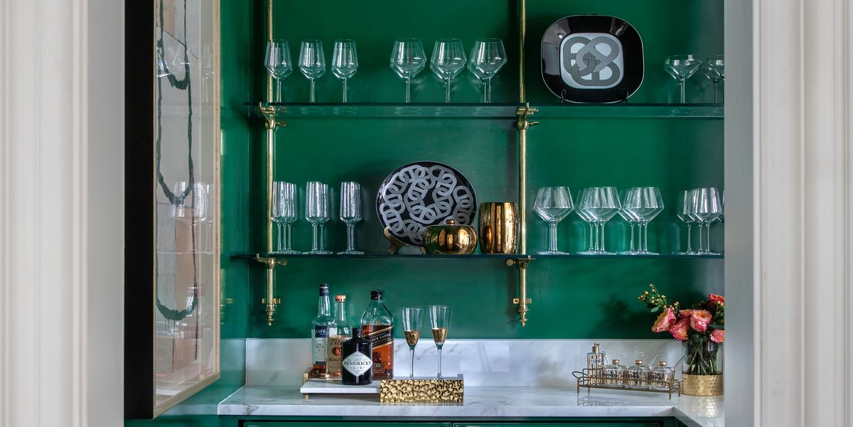 Live Your Best Life with a Colorful Home Bar
