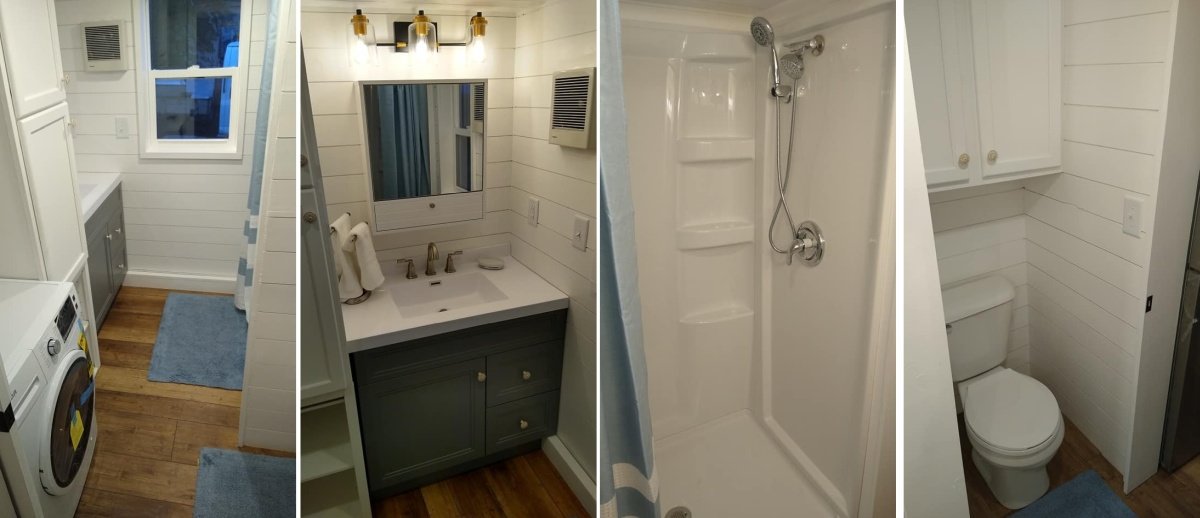 How To Deal With A Tiny House Bathroom, Tiny House Bathroom Vanity And Sink