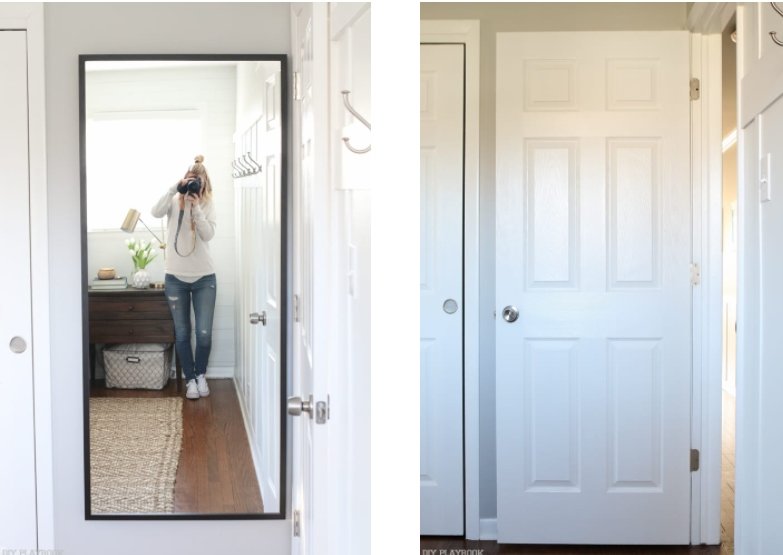 How To Hang Door Mirror From Target At Antonia Snyder Blog
