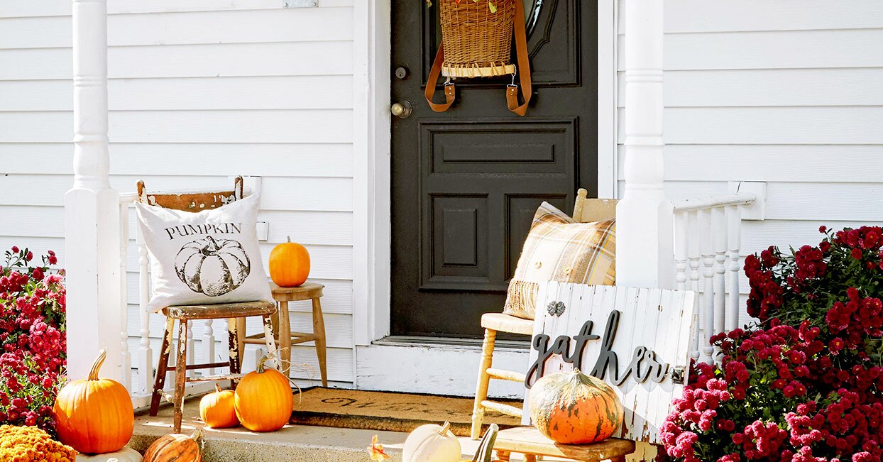 7 Inviting Fall Door Decorations That Go Beyond Wreaths