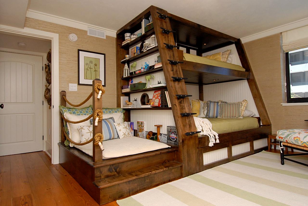 36 Cool Bunk Beds That Offer Us The, Cute Bunk Beds With Desk