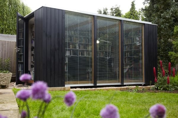 Modular Library Studio With A Flexible Design And A Prefab System