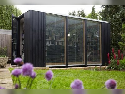 Modular Library Studio With A Flexible Design And A Prefab System