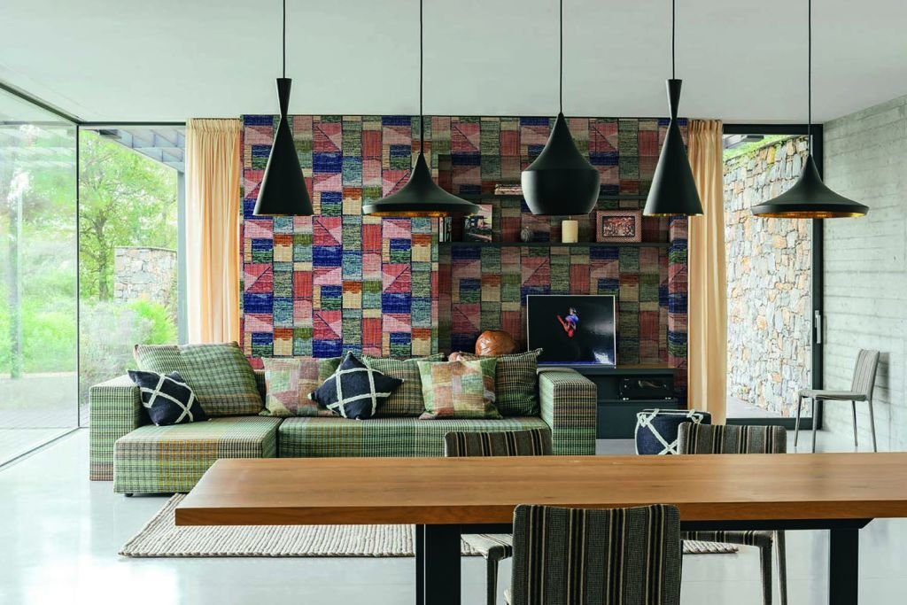 This new statement wallpaper from Missoni Home guaranteed to add joy to your life