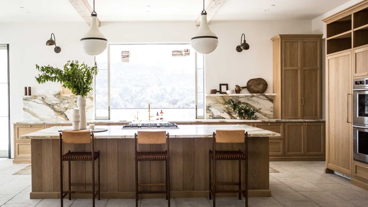 See this beautiful kitchen and bathroom by John Legend and Chrissy Teigen's designer