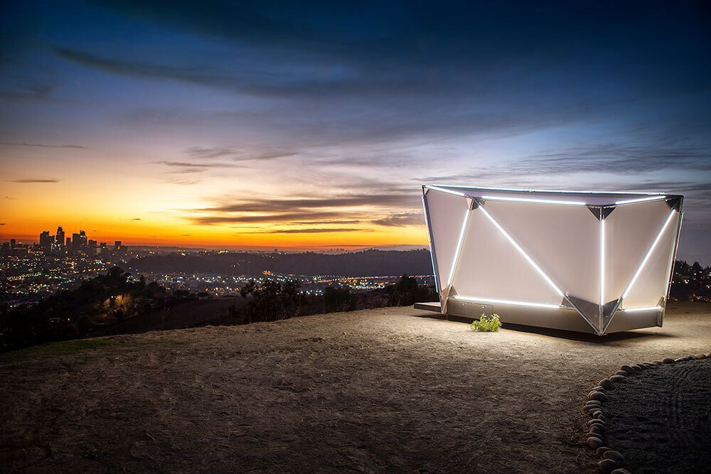 Prefab Startup Jupe Unveils a $17.5K Flat-Pack Shelter Inspired by “2001: A Space Odyssey”